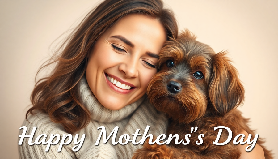 Celebrate Mother's Day with a Paw-some Pet Portrait from Pets Masterpiece