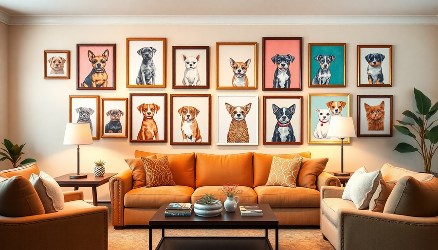 Unleash Your Home's Personality: Discover the Pawsome Potential of Pet-Inspired Wall Art