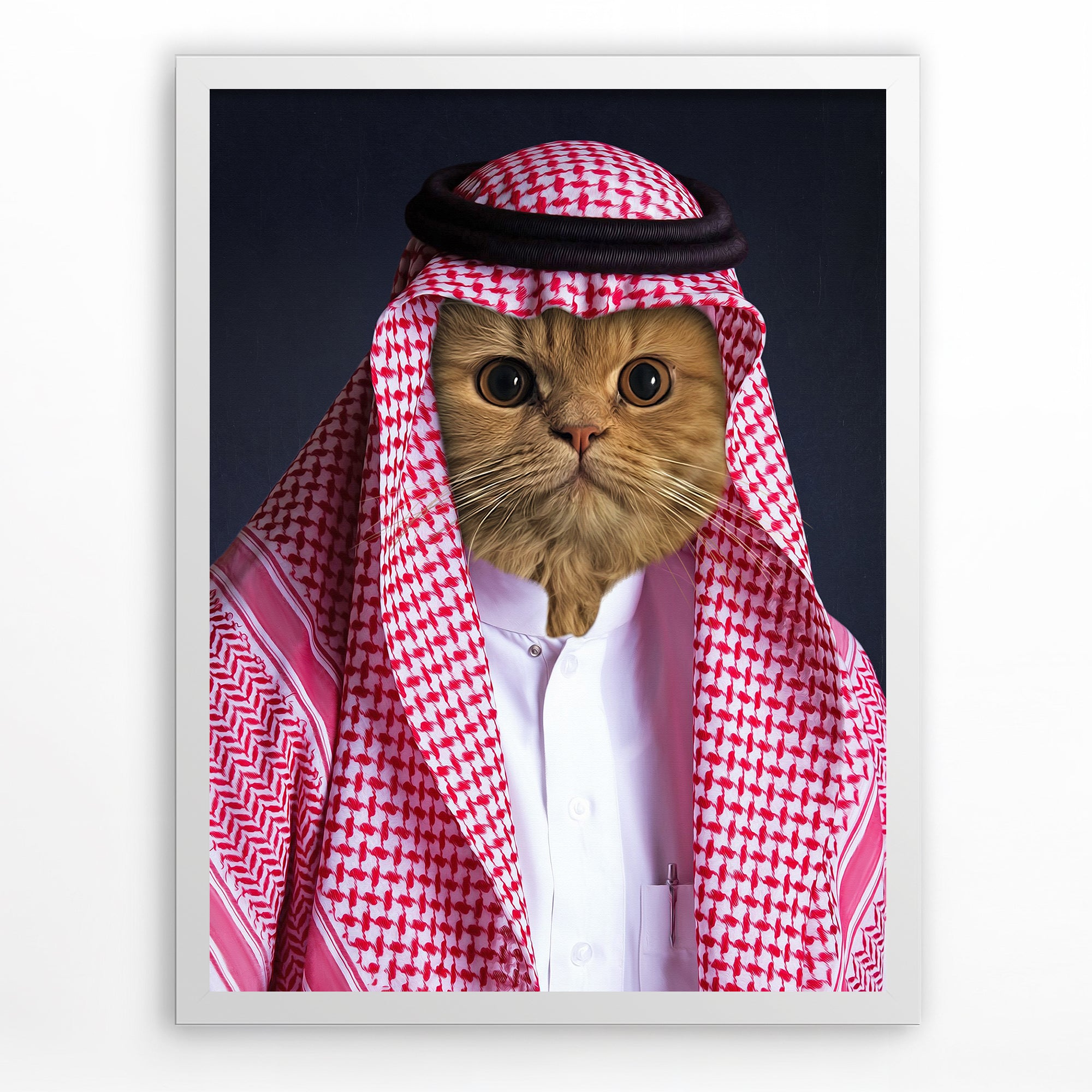 Sheikh Basbous  - Custom Pet Portrait