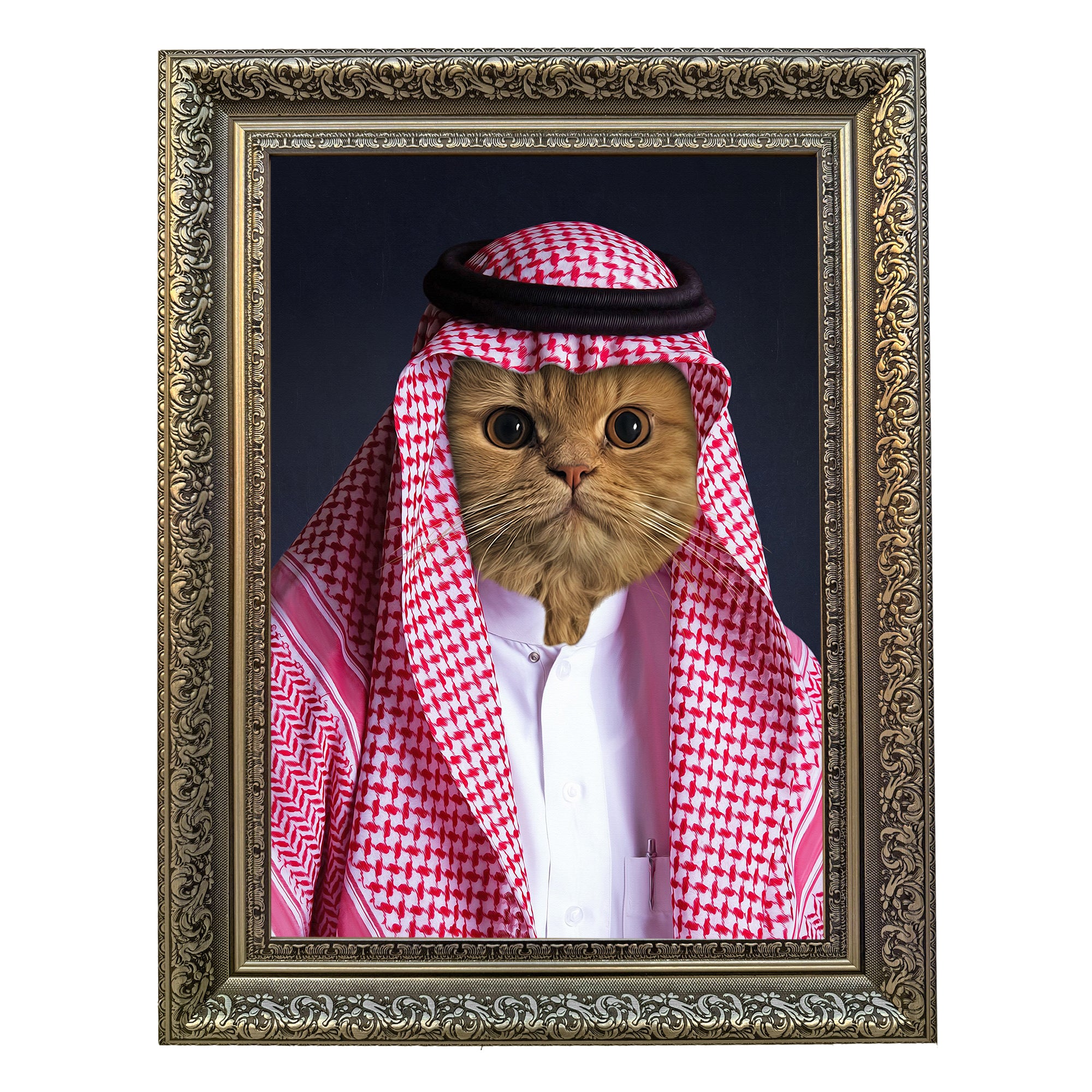Sheikh Basbous  - Custom Pet Portrait