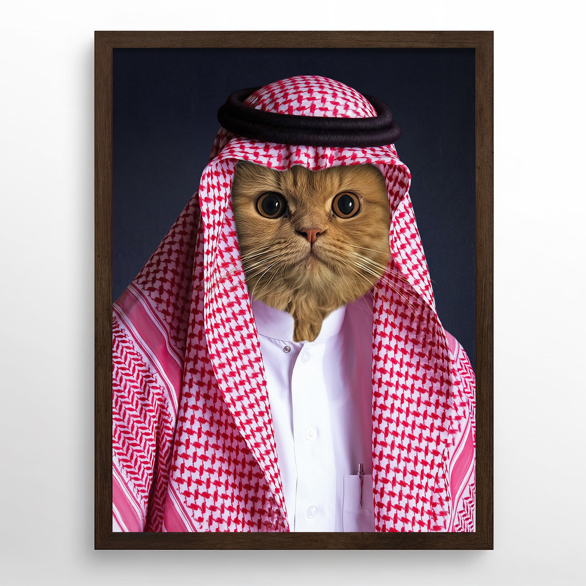 Sheikh Basbous  - Custom Pet Portrait