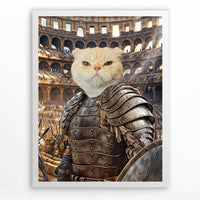 The Gladiator - Custom Pet Portrait