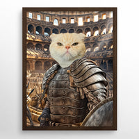 The Gladiator - Custom Pet Portrait