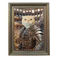 The Gladiator - Custom Pet Portrait
