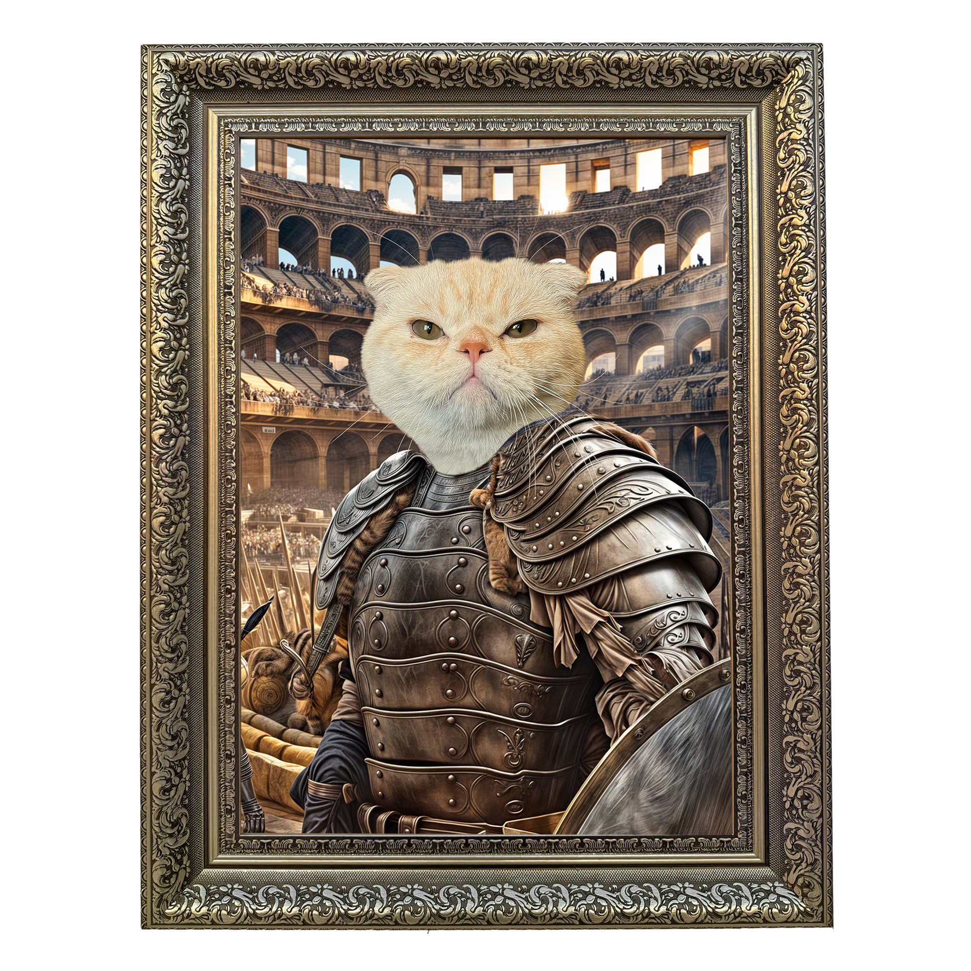 The Gladiator - Custom Pet Portrait