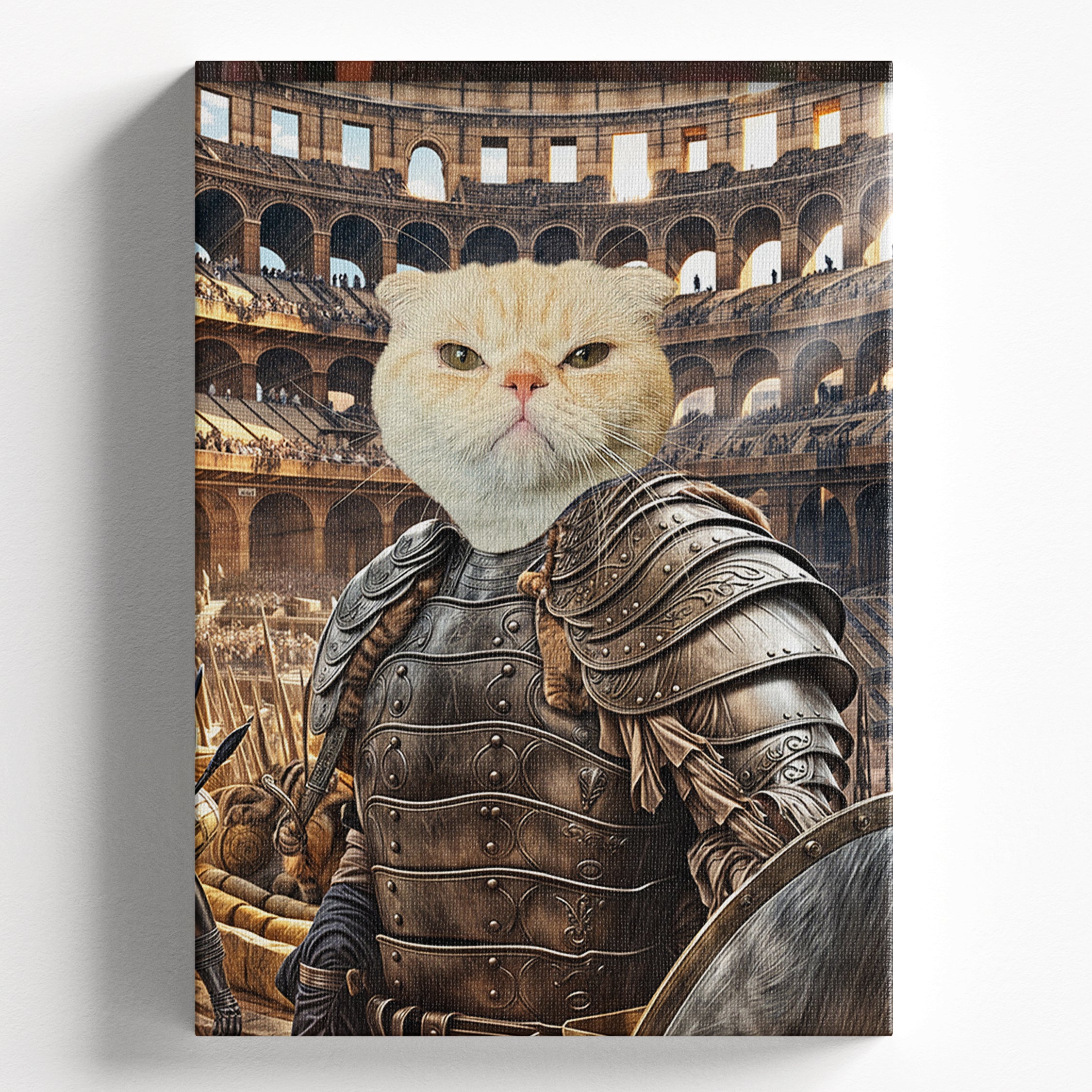The Gladiator - Custom Pet Portrait
