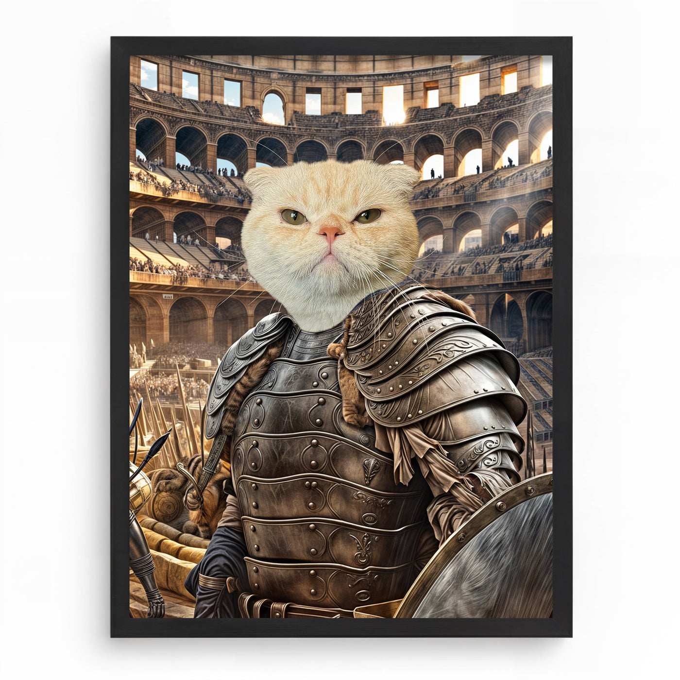The Gladiator - Custom Pet Portrait