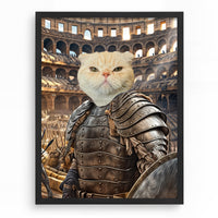 The Gladiator - Custom Pet Portrait