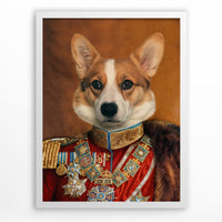 Captain Floofer - Custom Pet Portrait