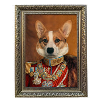 Captain Floofer - Custom Pet Portrait