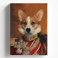 Captain Floofer - Custom Pet Portrait