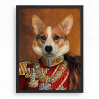 Captain Floofer - Custom Pet Portrait