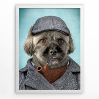 Detective Paws - Custom Pet Portrait