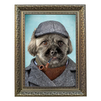 Detective Paws - Custom Pet Portrait