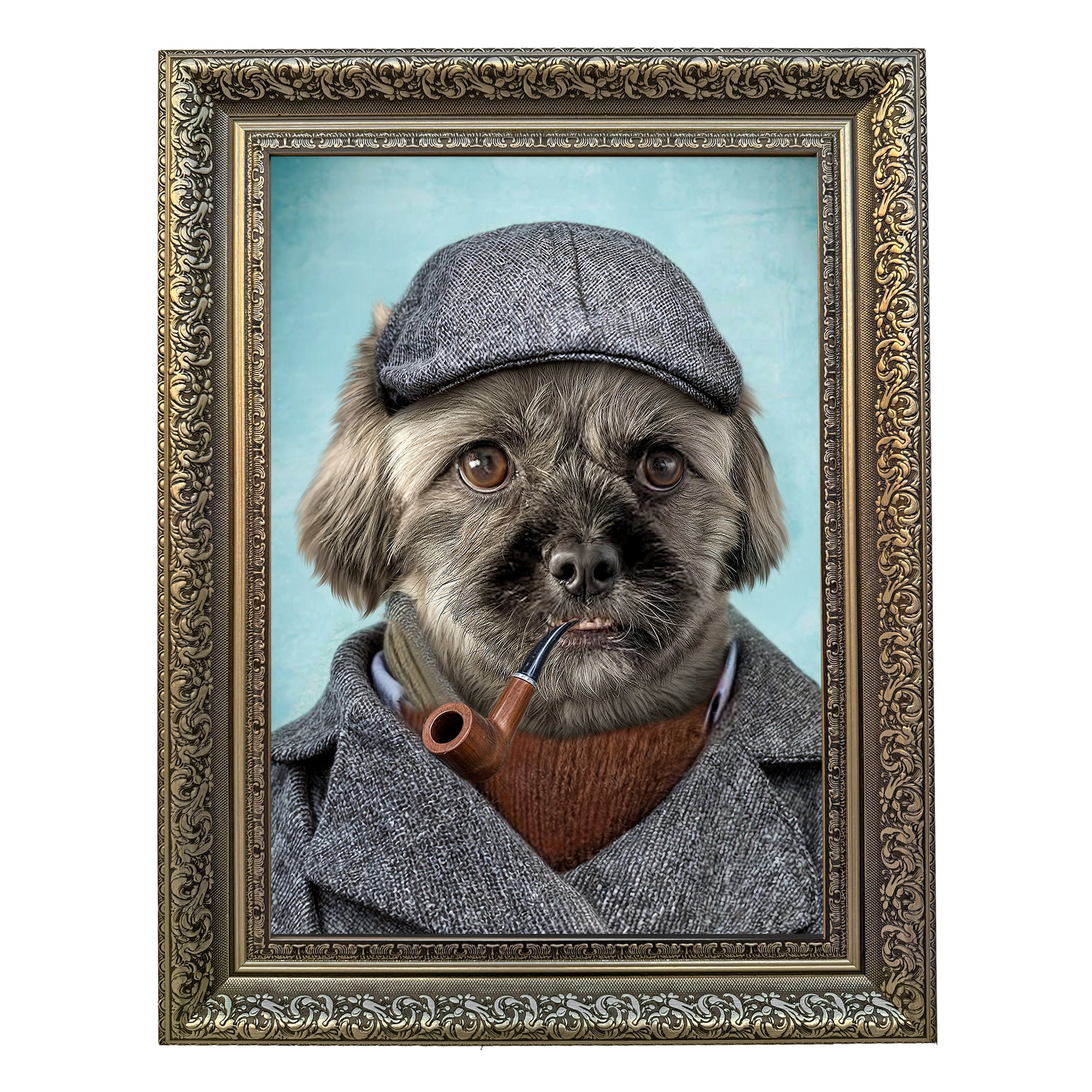 Detective Paws - Custom Pet Portrait