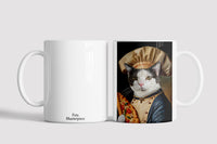 Master Chef Pet Portrait - Custom Pet Mug