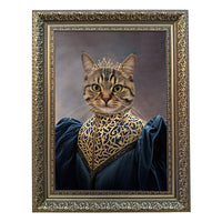 Queen Whiskerella - Custom Pet Portrait