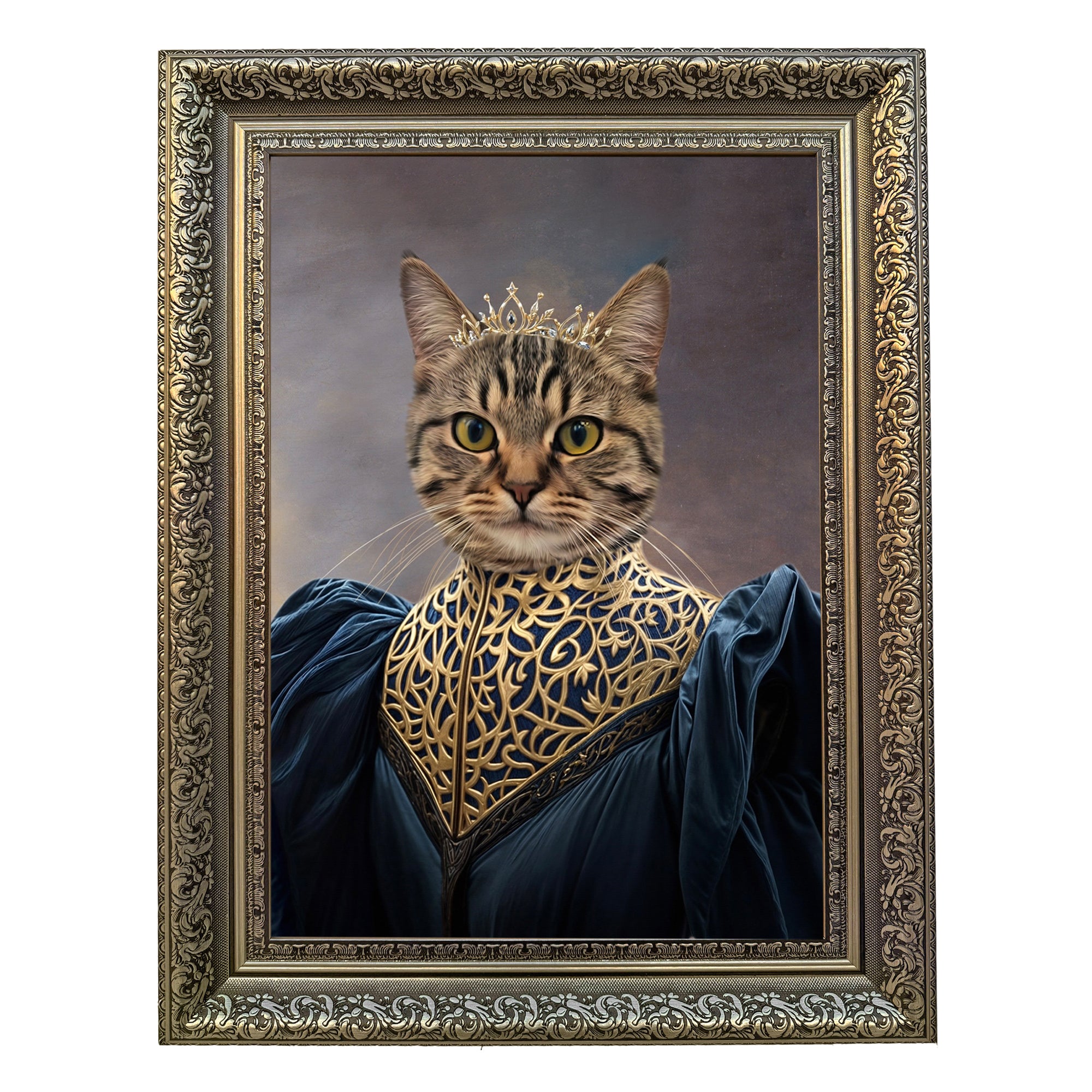 Queen Whiskerella - Custom Pet Portrait