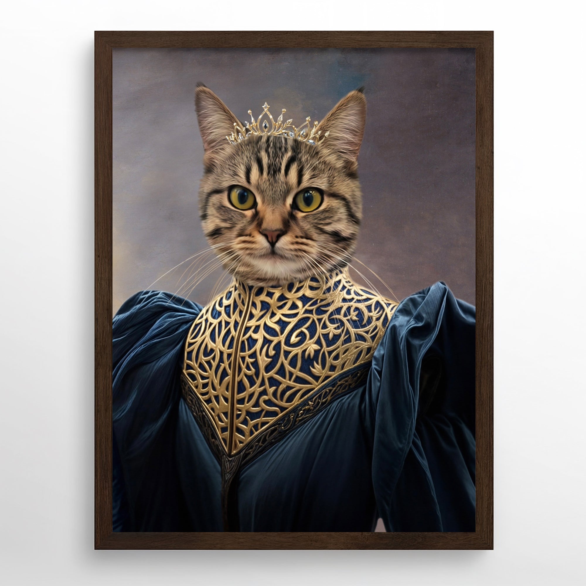 Queen Whiskerella - Custom Pet Portrait