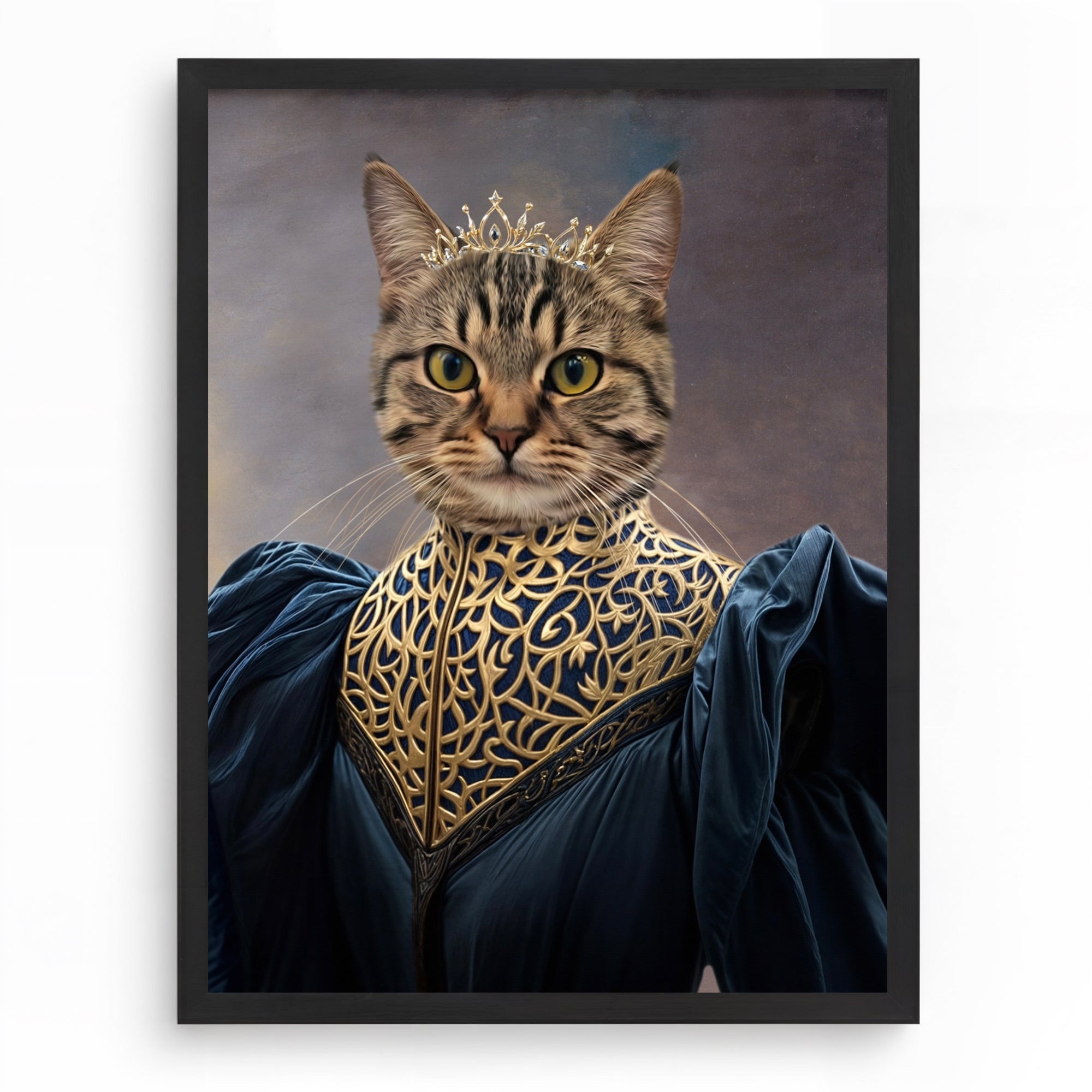 Queen Whiskerella - Custom Pet Portrait