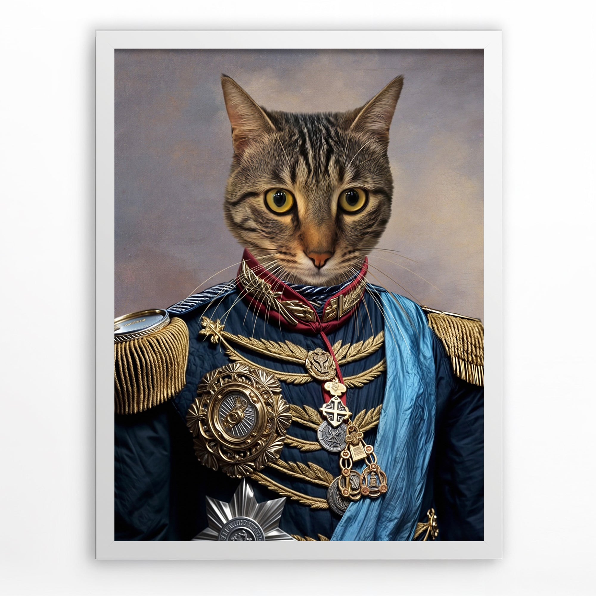 Emperor Purrington - Custom Pet Portrait