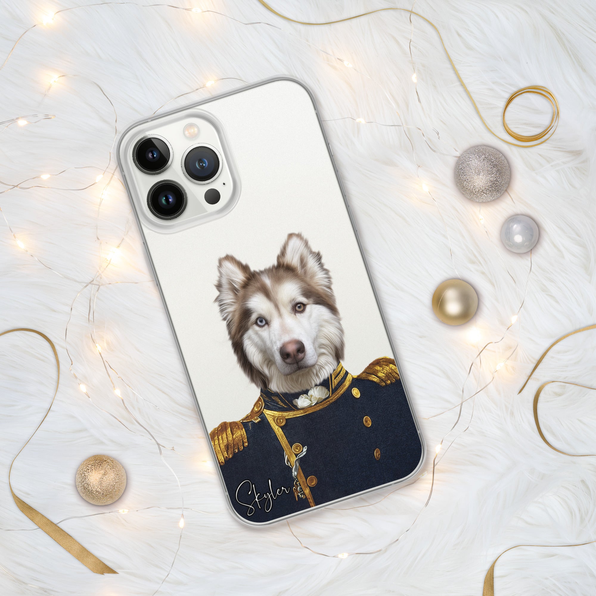 Royal Husky Commander Phone Case