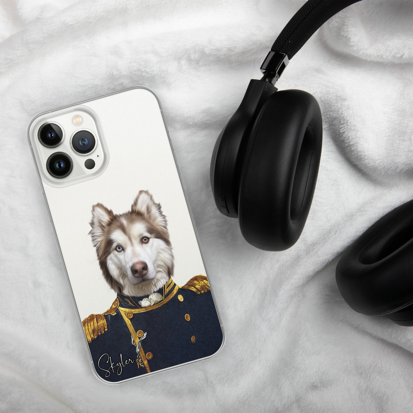Royal Husky Commander Phone Case