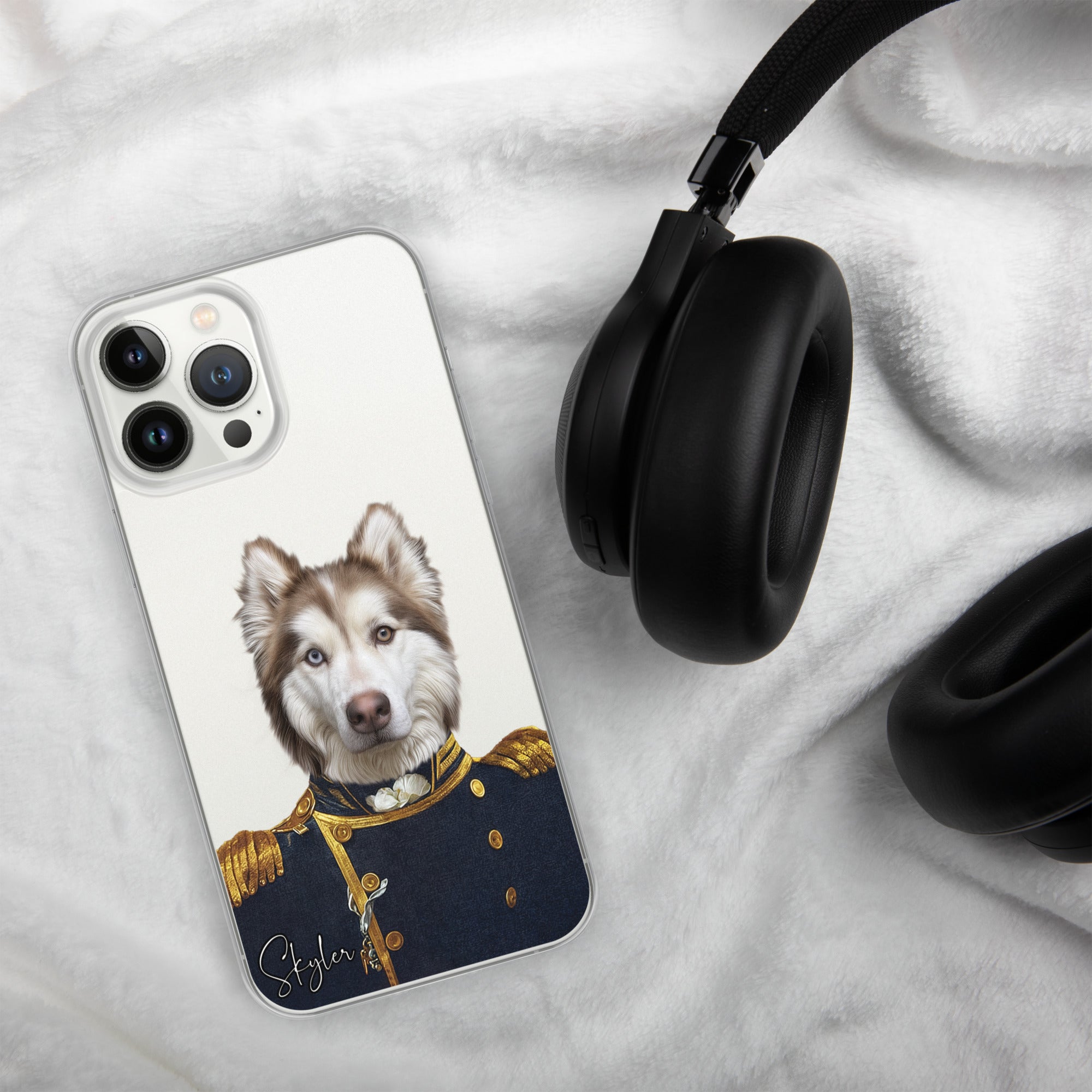 Royal Husky Commander Phone Case