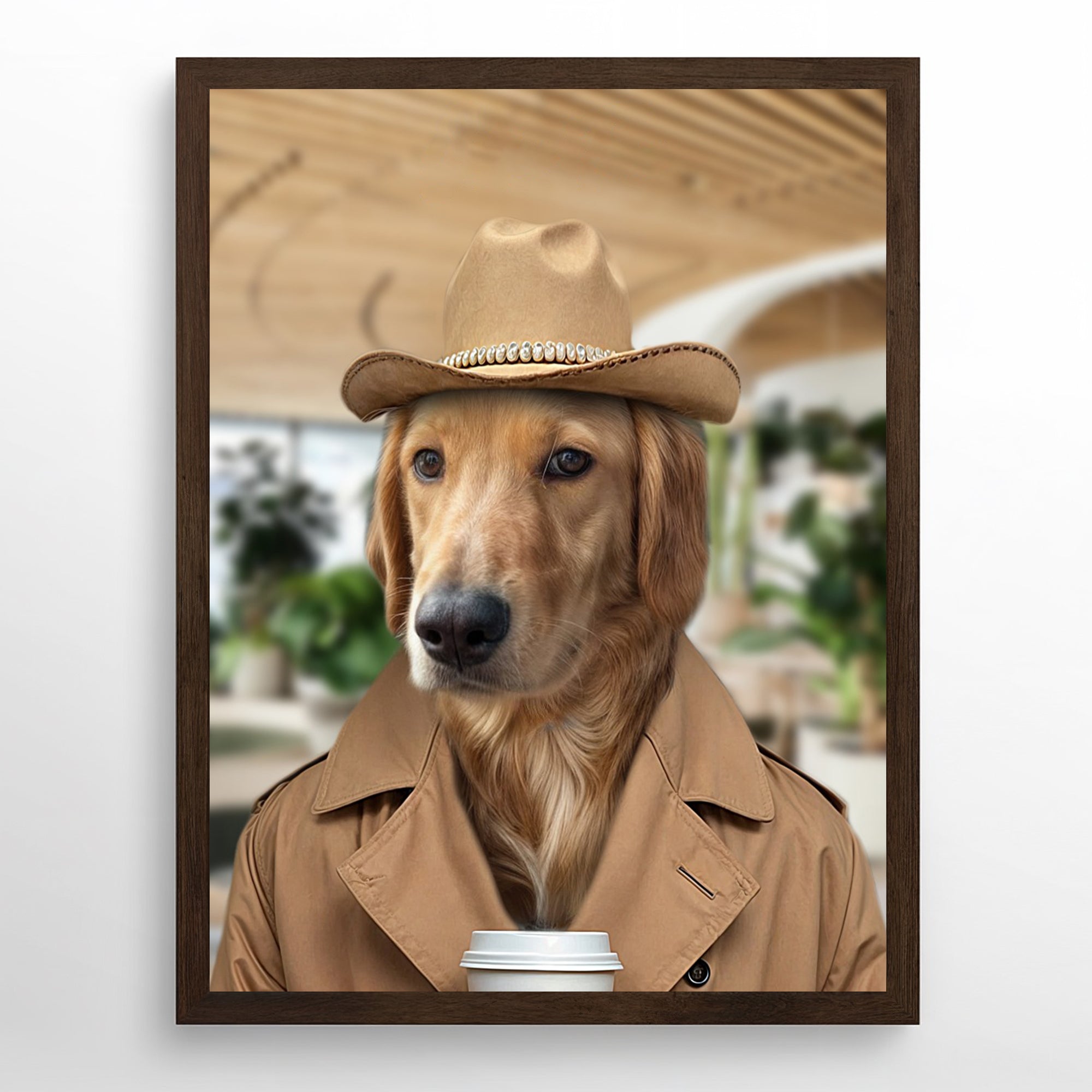 Western Woofs - Custom Pet Portrait