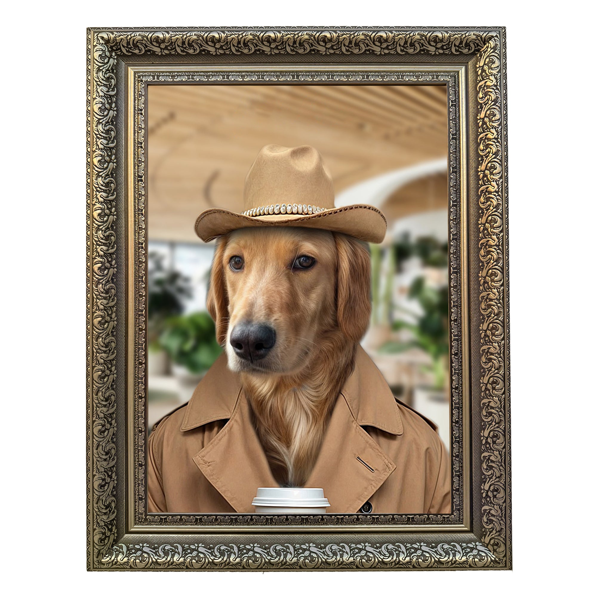 Western Woofs - Custom Pet Portrait
