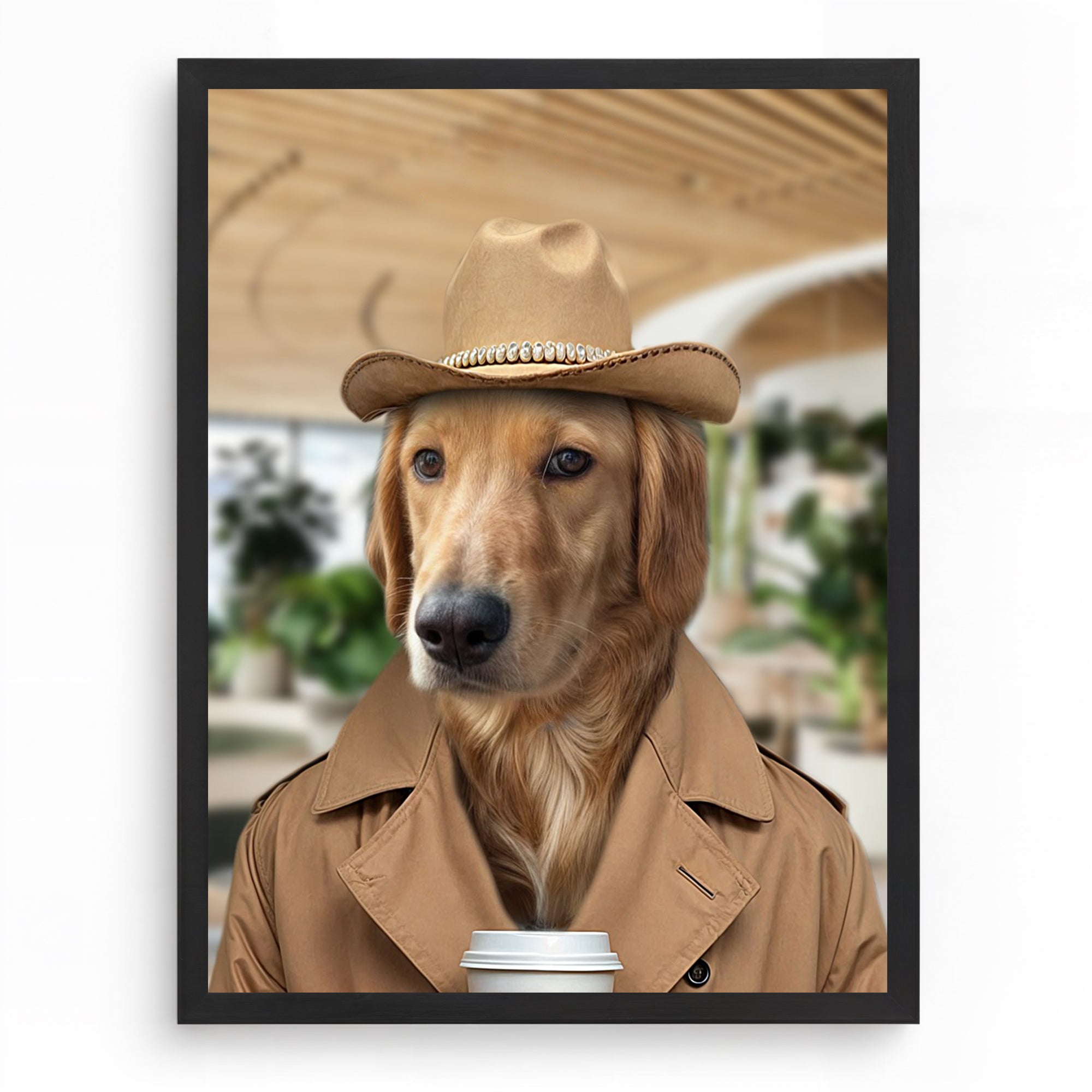 Western Woofs - Custom Pet Portrait