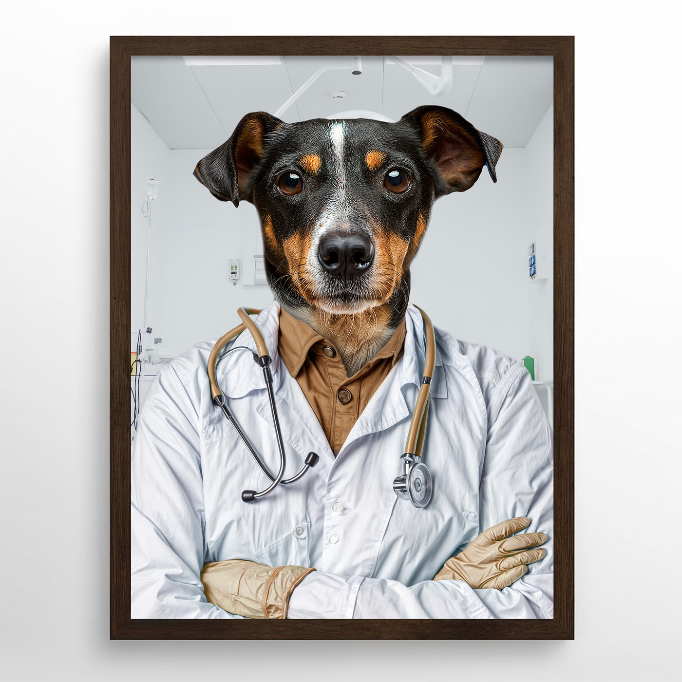 Dr. Barkwell - Custom Pet Portrait