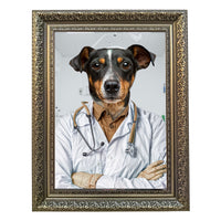 Dr. Barkwell - Custom Pet Portrait