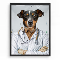 Dr. Barkwell - Custom Pet Portrait
