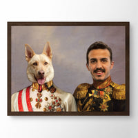 Companions in Uniform - Custom Pet Portrait