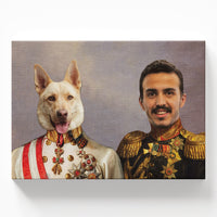 Companions in Uniform - Custom Pet Portrait