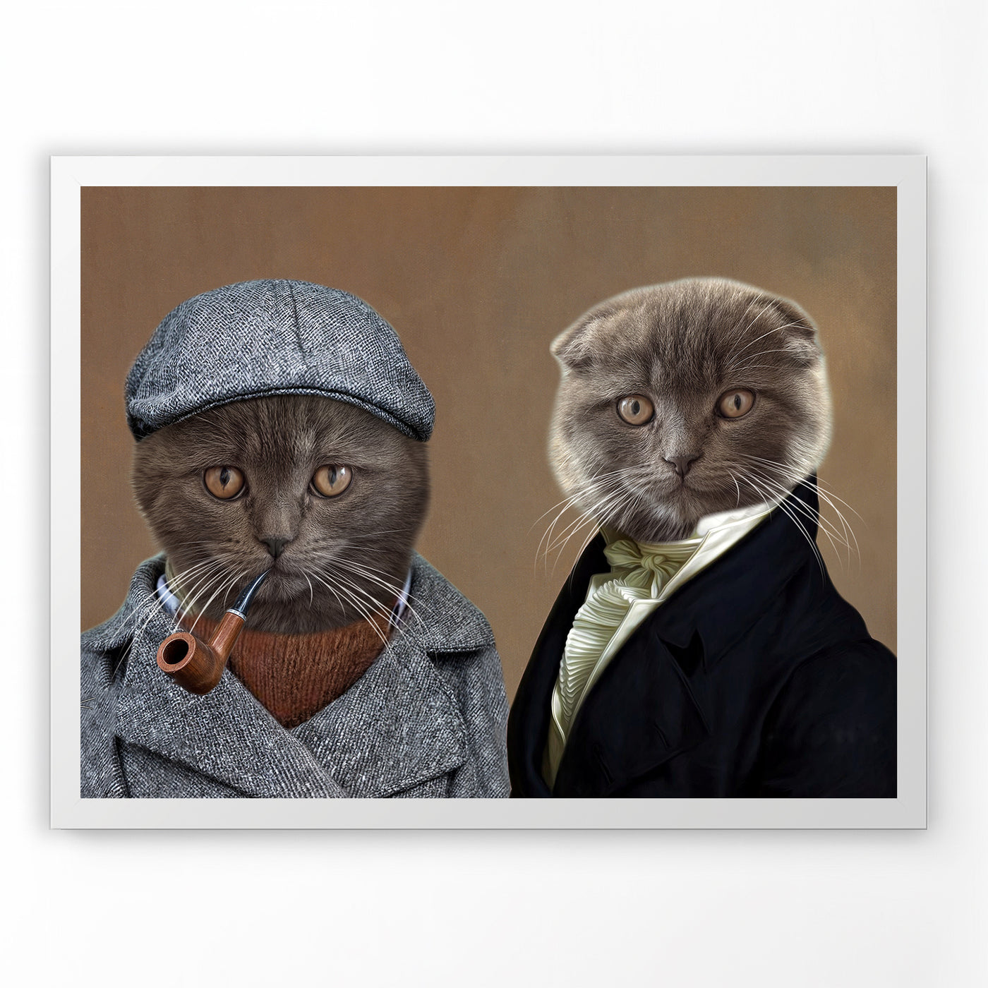 Victorian Duo - Custom Pet Portrait