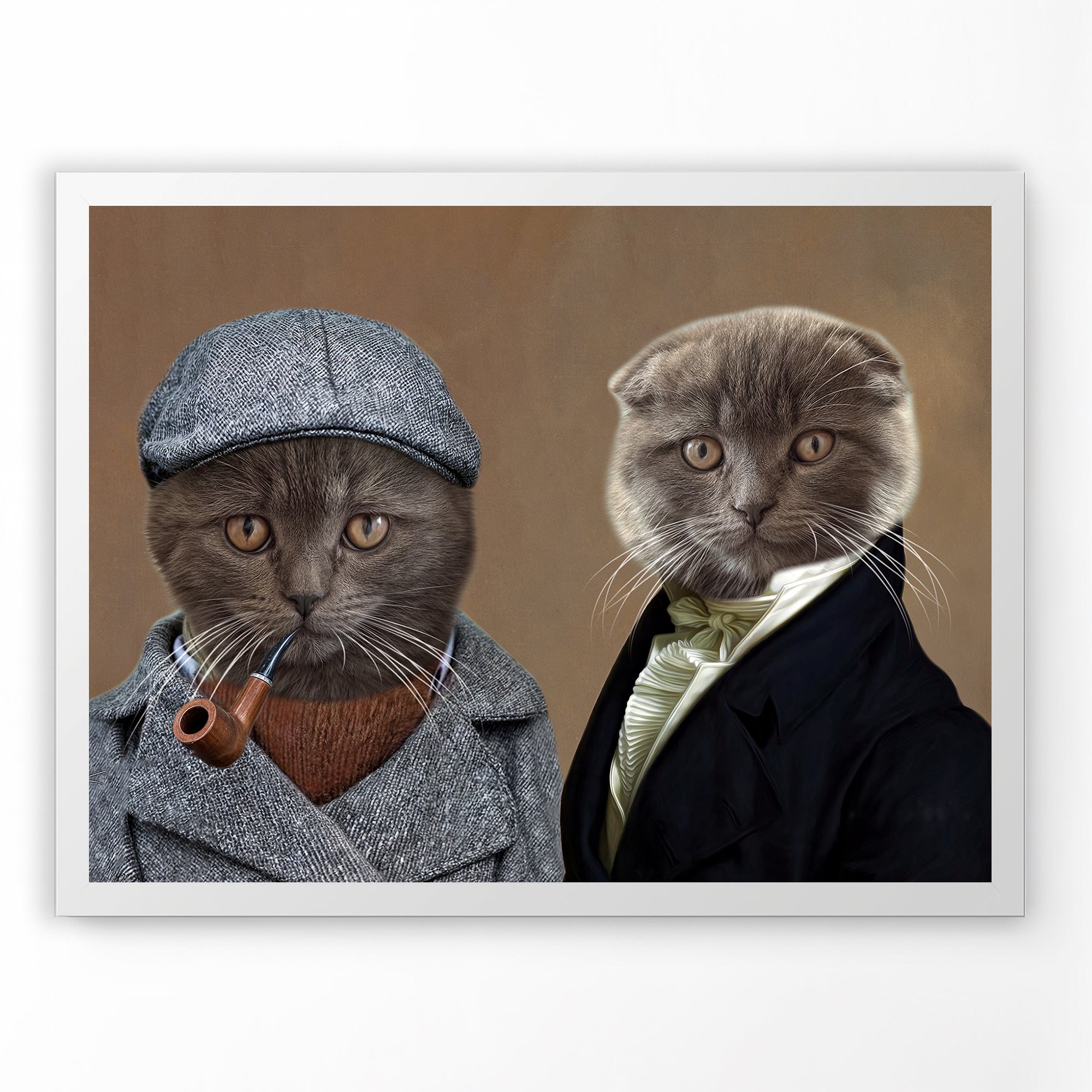Victorian Duo - Custom Pet Portrait