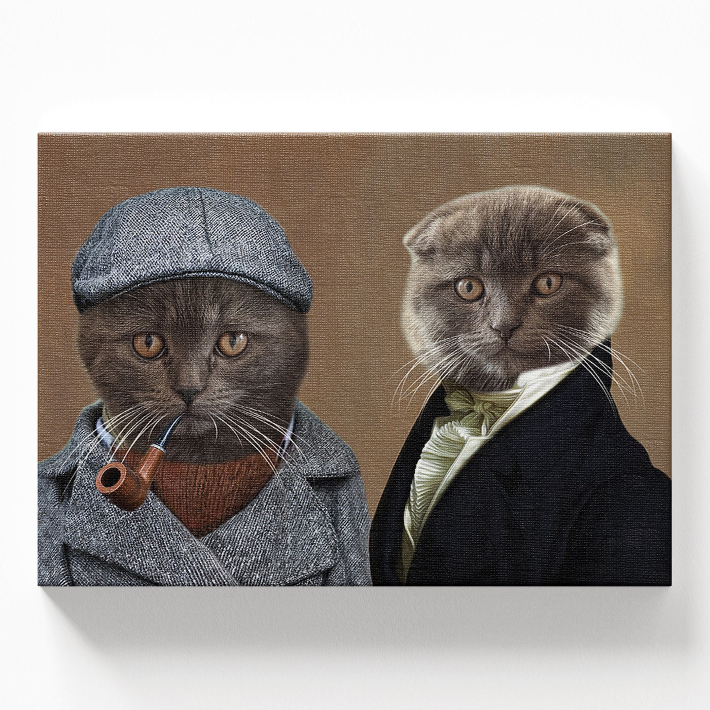 Victorian Duo - Custom Pet Portrait
