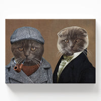 Victorian Duo - Custom Pet Portrait
