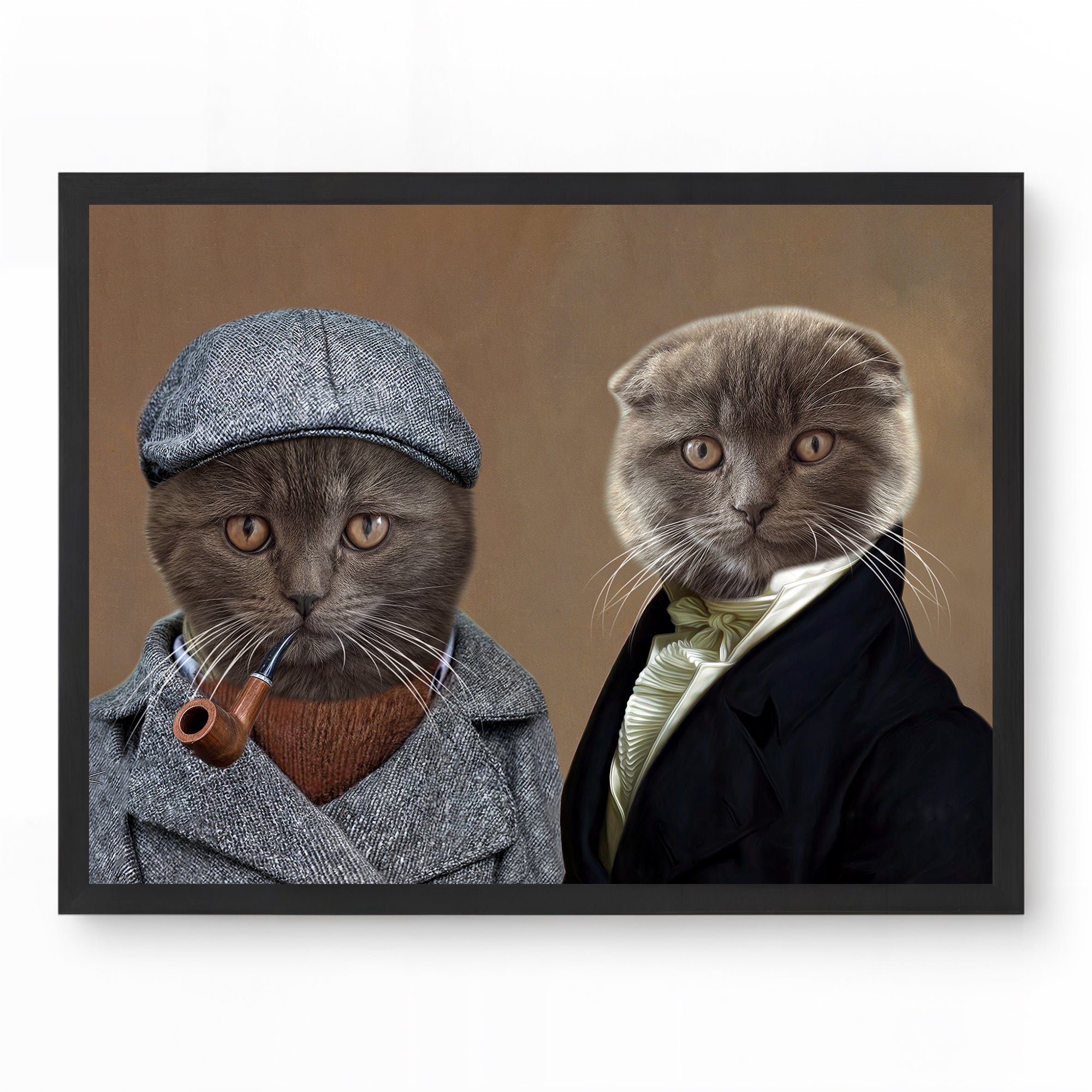 Victorian Duo - Custom Pet Portrait