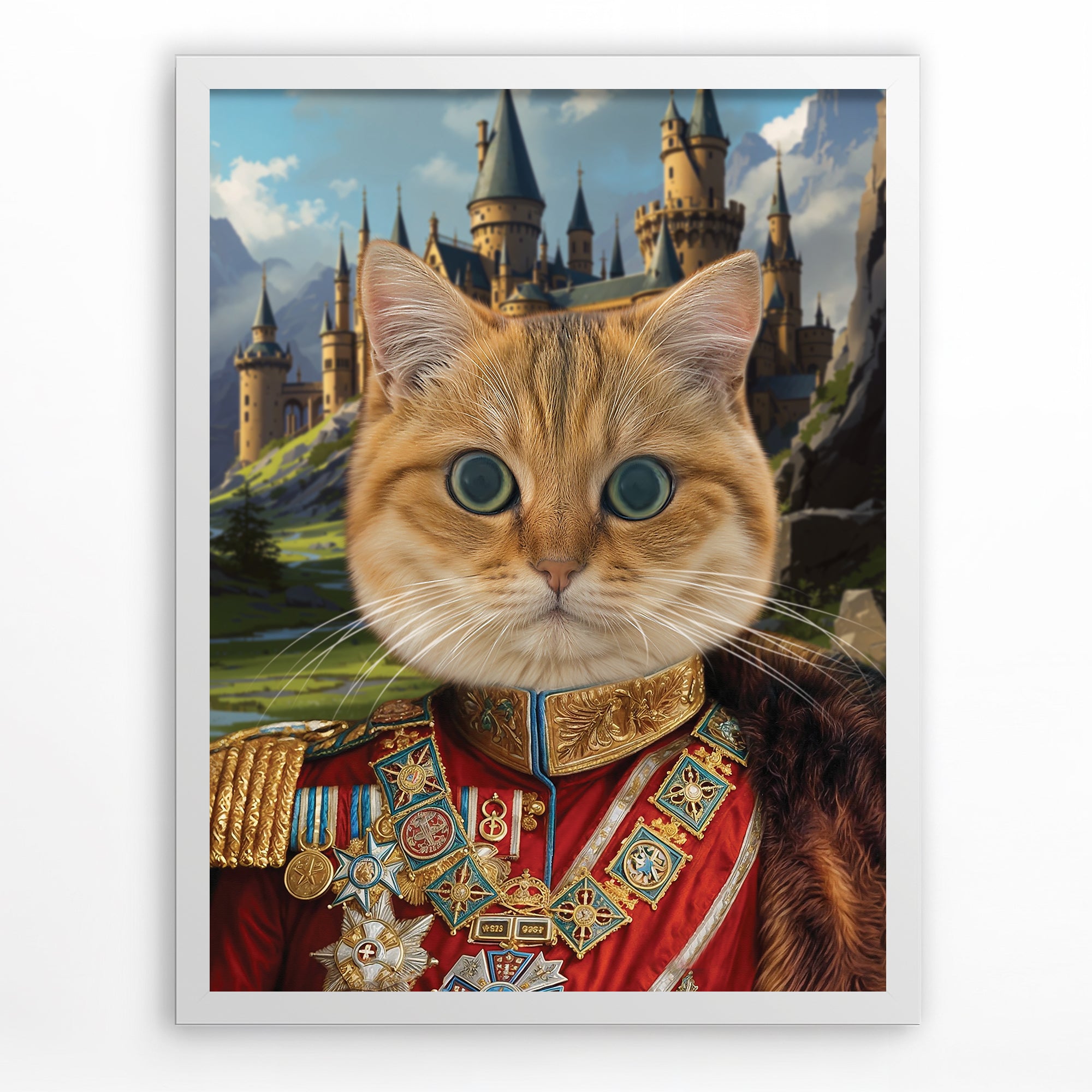 Military General  - Custom Pet Portrait