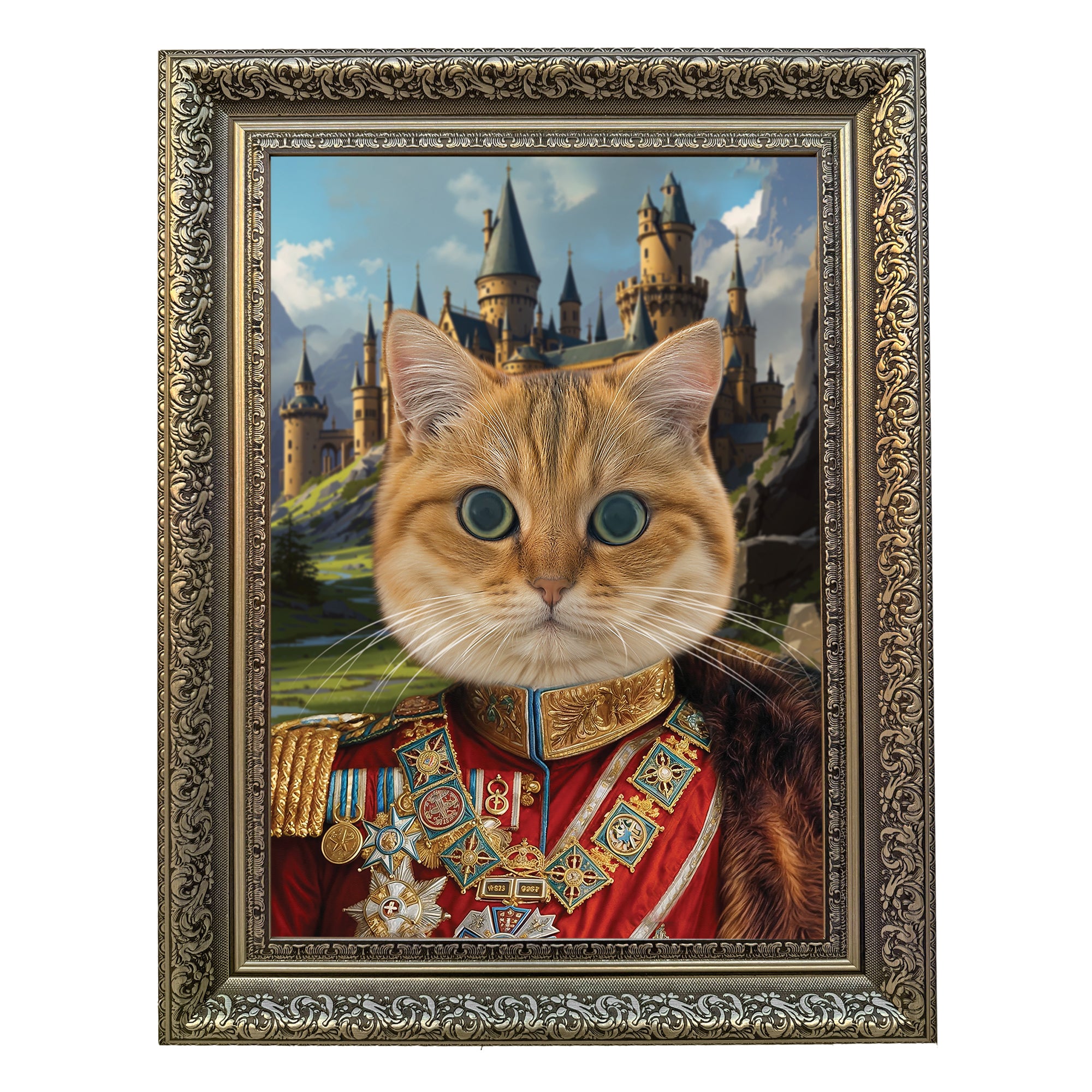 Military General  - Custom Pet Portrait