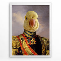 The Gallant Guardian - Custom Pet Portrait