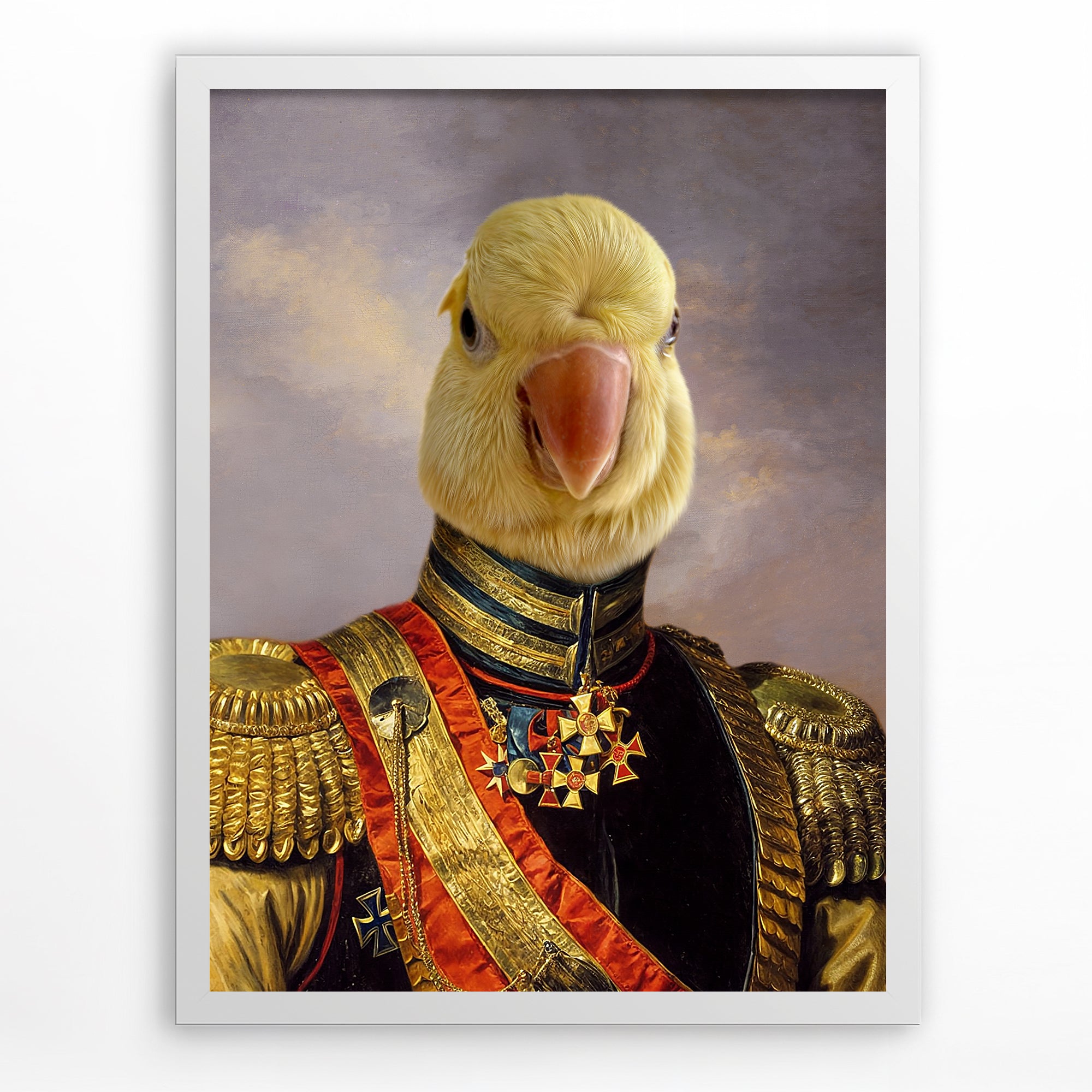The Gallant Guardian - Custom Pet Portrait