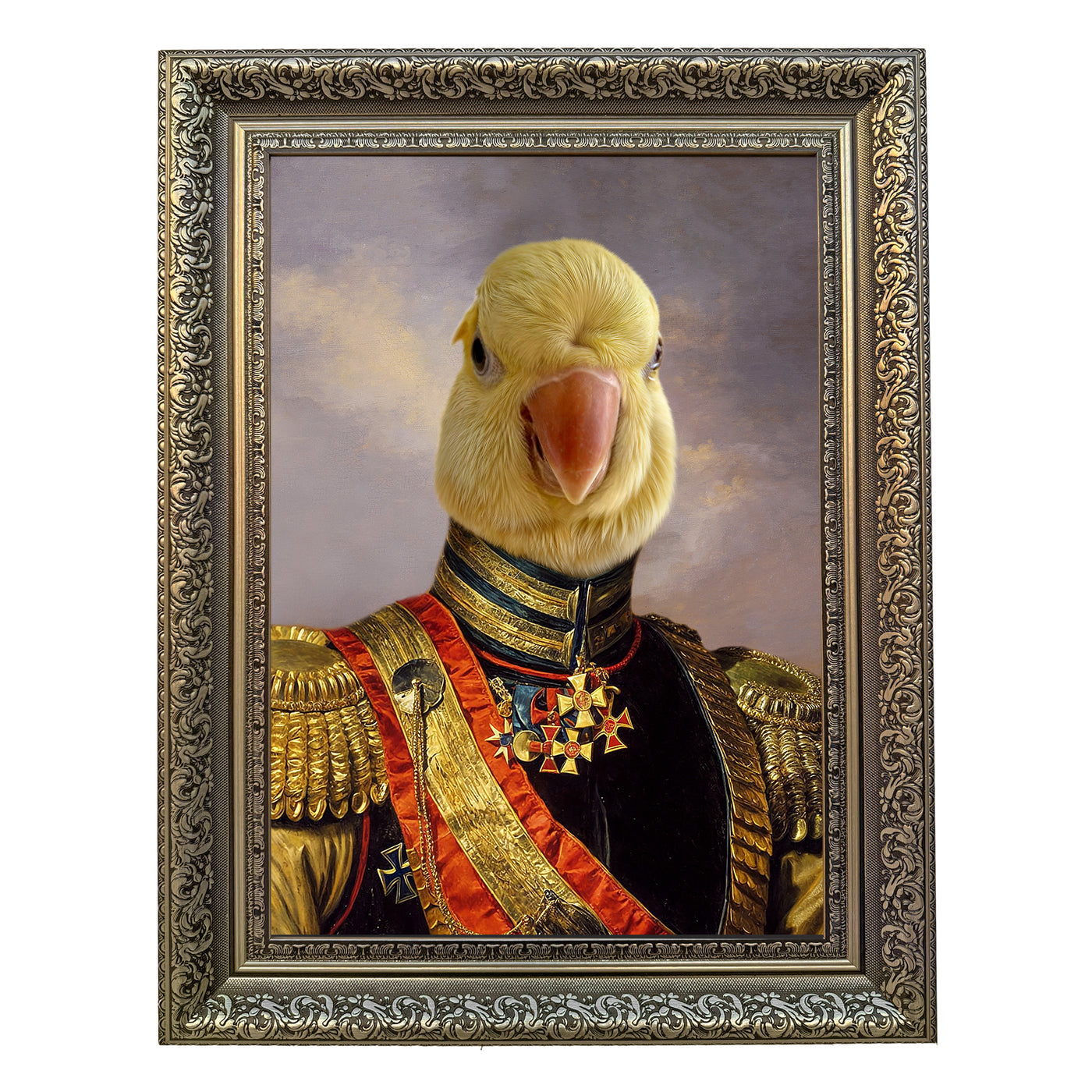 The Gallant Guardian - Custom Pet Portrait