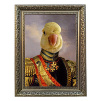 The Gallant Guardian - Custom Pet Portrait