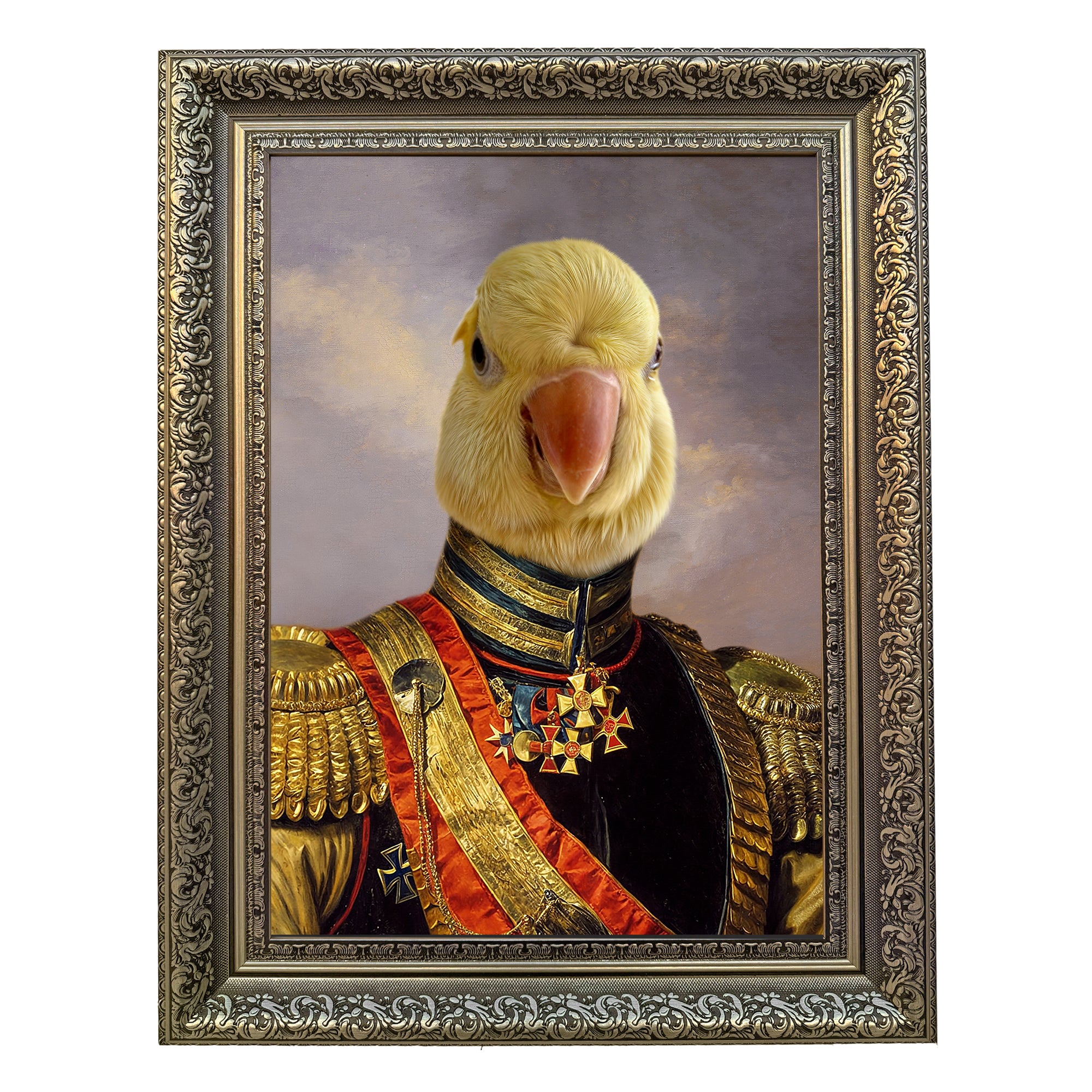 The Gallant Guardian - Custom Pet Portrait