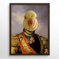 The Gallant Guardian - Custom Pet Portrait