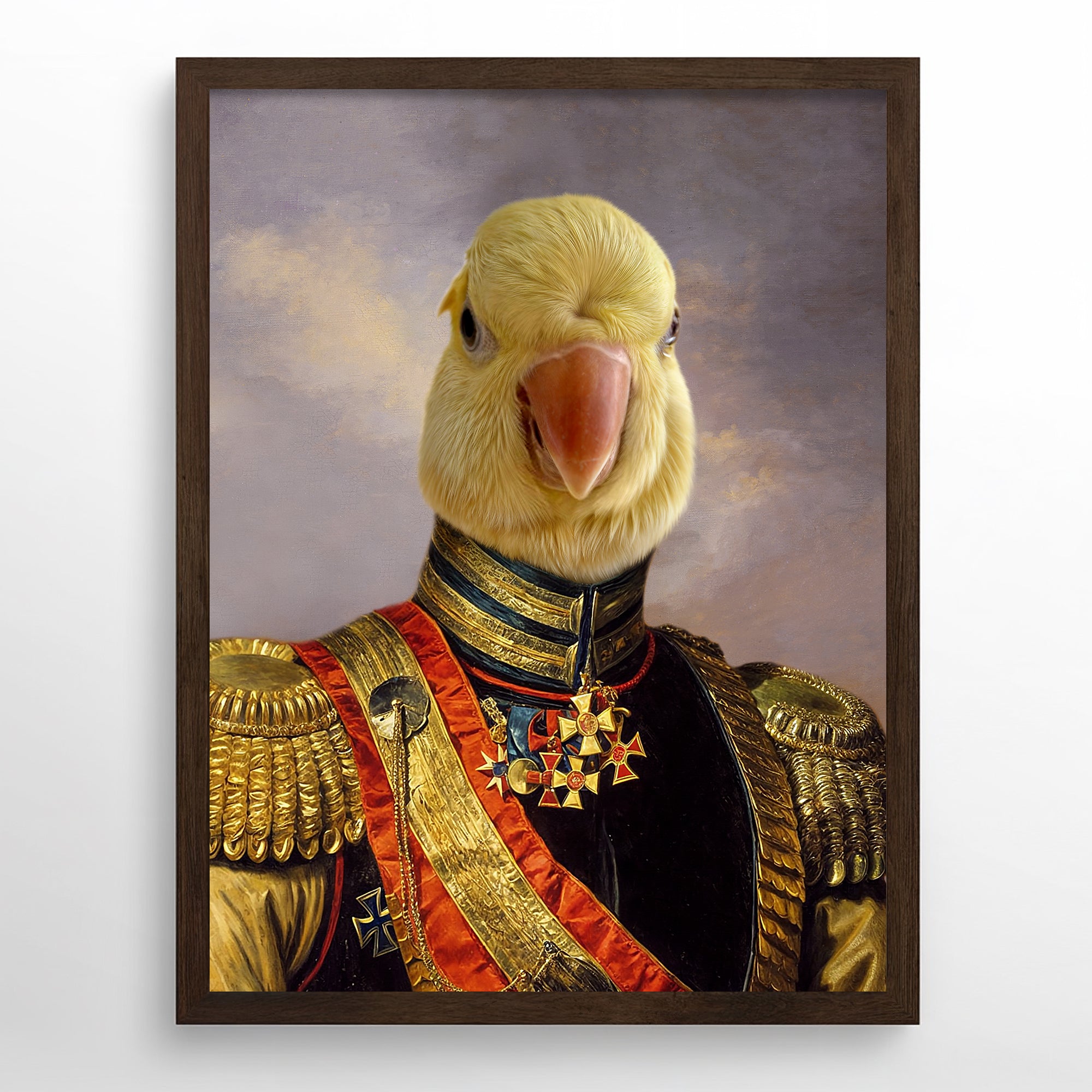 The Gallant Guardian - Custom Pet Portrait
